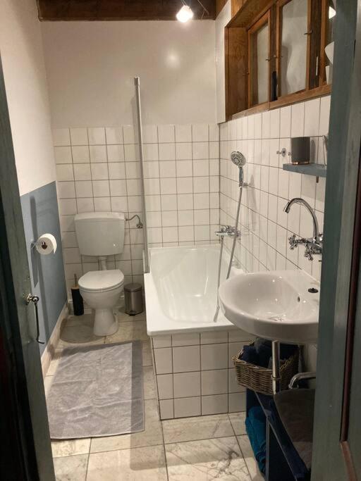 Idylle Unter Reet, Gemuetliche Ferienwohnug Apartment Haseldorf Exterior photo